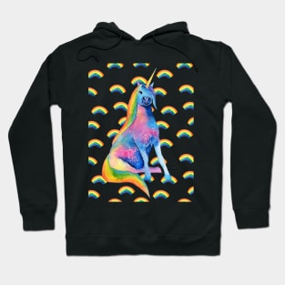 Rainbow unicorn Hoodie